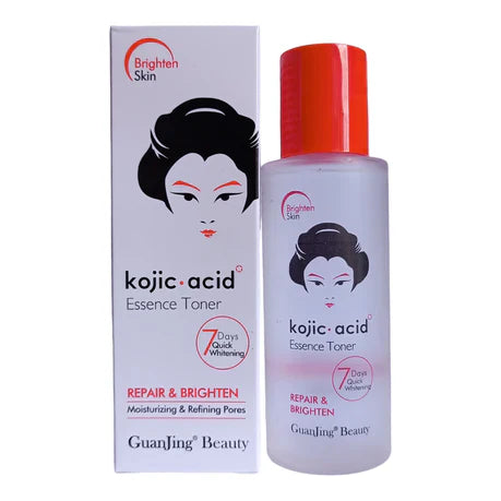 Kojic Acid Face Wash, Toner & Face Serum Complete Brightening Routine Combo