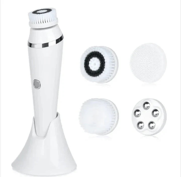 4-in-1 Rechargable Facial Cleansing Brush